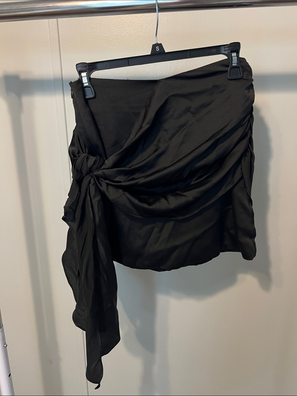 Black Silk Skirt